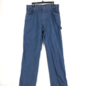 Dickies FR Fire Resistant Carpenter Denim Jeans 35